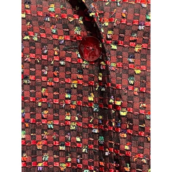 Dialogue Women's Button Front Jacket Blazer Shacket Coat Size XL - Picture 7 of 10